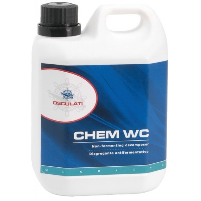 Chem WC - Disgregante antifermentativo per WC chimici e serbatoi acque nere